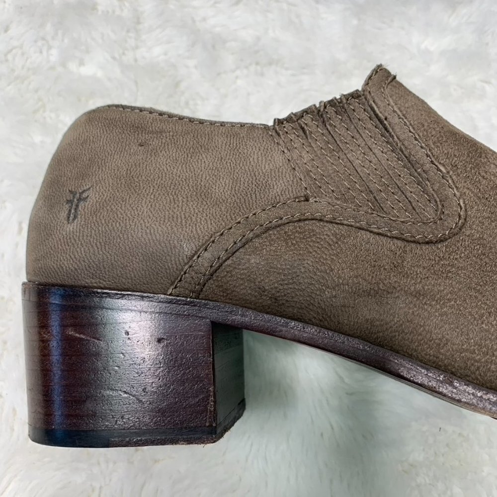 Frye 3478071 Women's Eleanor Western Shortie Boot Shoe Greystyle Size 9.5 - Picture 4 of 16